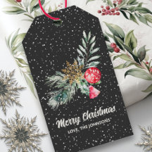 エレガント ブラック スノーフレーク クリスマス スクリプト
