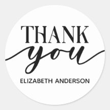 エレガント ブラック ホワイト サンクス