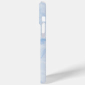 エレガント ブルー ストーン マーブル 模様 Case-Mate iPhoneケース (裏面 / 左)