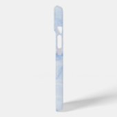 エレガント ブルー ストーン マーブル 模様 Case-Mate iPhoneケース (裏面 / 左)