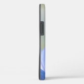エレガント ブルー ロータス Case-Mate iPhoneケース (裏面 / 右)