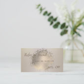 エレガント,プロフェッショナルモダン紹介カード 紹介カード (スタンド正面)