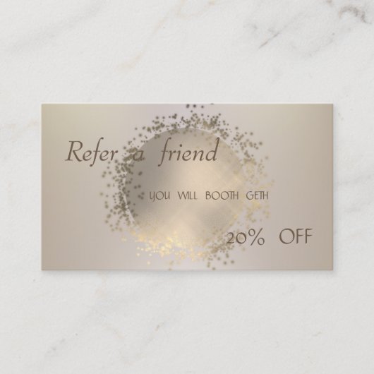 エレガント,プロフェッショナルモダン紹介カード 紹介カード (正面)