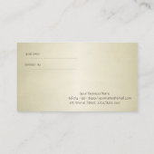 エレガント プロフェッショナル,ブルーロータス 紹介カード (裏面)