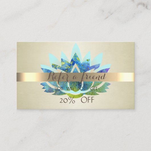 エレガント プロフェッショナル,ブルーロータス 紹介カード (正面)