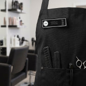 エレガント ヘアスタイリスト ロゴ サロン スタッフ 名前 名札