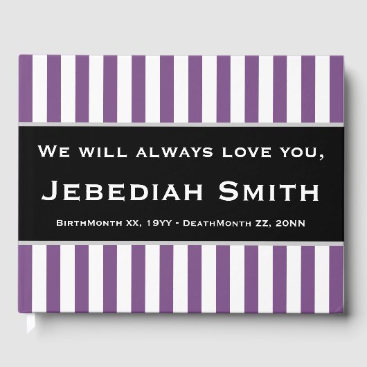 エレガント&ベーシックメモリーズゲストブック ゲストブック (正面)