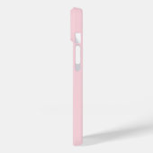 エレガント ホワイト マーブル グレー ピンク ゴールド ストライプ Case-Mate iPhoneケース (裏面 / 左)