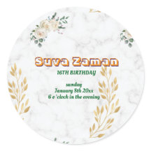 エレガント ホワイト ローズ フラワー 16歳の誕生日