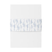 エレガント ボタニカル スナップドラゴン 招待状ベリーバンド (裏面例)