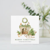 エレガント ボヘミアンクリスマスコンポジション 法人 シーズンカード (スタンド正面)