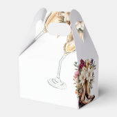 エレガント ボーホー ウェスタン カウボーイ ブライダル シャワー お礼の品 フェイバーボックス (裏面サイド)