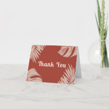 エレガント ボーホー トロピカル リーフ ベイビー シャワー