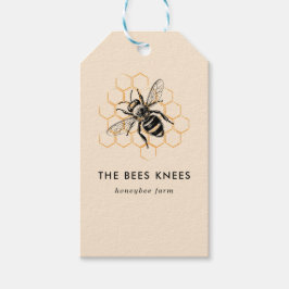 エレガント&ミニマリストのハニービーキーパー ギフトタグ