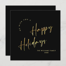 エレガント ミニマリスト クリスマス おめでとう 現代のグリーティング