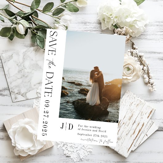 エレガント ミニマル お知らせ 現代的でスタイリッシュ 招待状