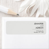 エレガント ミニマル シール ブラウン モダン ウェディング 返品 (インサイチュ)