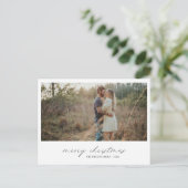 エレガント ミニマル フォト モダン クリスマス (スタンド正面)