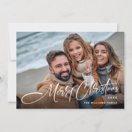 エレガント ミニマル モダン クリスマス 3 フォト (正面)