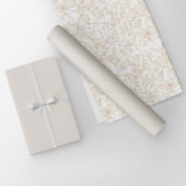 エレガント ミニマル ライトクリームベージュ 単色 ラッピングペーパー