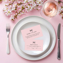 エレガント ミニマル リボン ベビーシャワー おむつラッフル