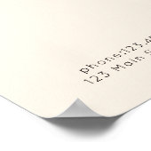 エレガント,,モダンフローラ牡丹価格表 ポスター (角)