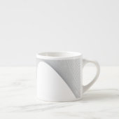 エレガント、モダン未来的な波の抽象化 エスプレッソカップ (右)