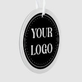 エレガント、モダン洗練、編集可能。 オーナメント (正面)