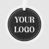 エレガント、モダン洗練、編集可能。 オーナメント (正面)