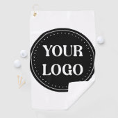 エレガント、モダン洗練、編集可能。 ゴルフタオル (インサイチュ)