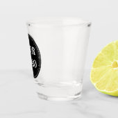 エレガント、モダン洗練、編集可能。 ショットグラス (右)