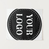 エレガント、モダン洗練、編集可能。 タペストリー (正面(横))