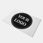 エレガント、モダン洗練、編集可能。 ドアマット (アングル)