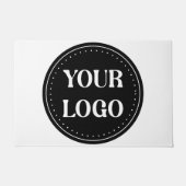 エレガント、モダン洗練、編集可能。 ドアマット (正面)