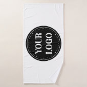 エレガント、モダン洗練、編集可能。 バスタオル (バスタオル)