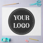 エレガント、モダン洗練、編集可能。 薄葉紙 (クラフト)