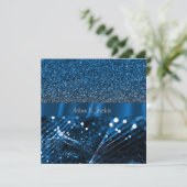 エレガント&モダン結婚のスプリット王室の 招待状 (スタンド正面)