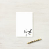 エレガント モダン サンクス ゴールド ラブ ハート ポストイット (デスク上)