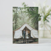 エレガント モダン ミニマル お礼カード サンキューカード (スタンド正面)