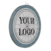 エレガント、モダン、リファイン、編集可能 ダーツボード (正面左)