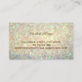 エレガント,モダン《写真》ぼけ味,ドーナツ,ベーカリー 名刺 (裏面)