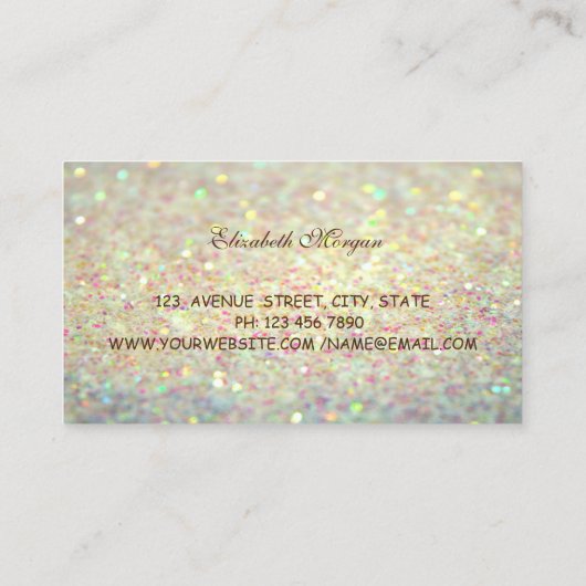 エレガント,モダン《写真》ぼけ味,ドーナツ,ベーカリー 名刺 (裏面)