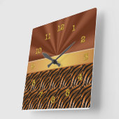 エレガント&ユニークリビングルームの壁掛け時計の販売 スクエア壁時計 (傾斜)