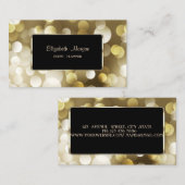 エレガント ラグジュアリー おしゃれ,ぼかし 名刺 (正面/裏面)