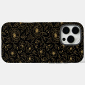 エレガント ラグジュアリー フローラル シームレス Case-Mate iPhoneケース (裏面 (横))
