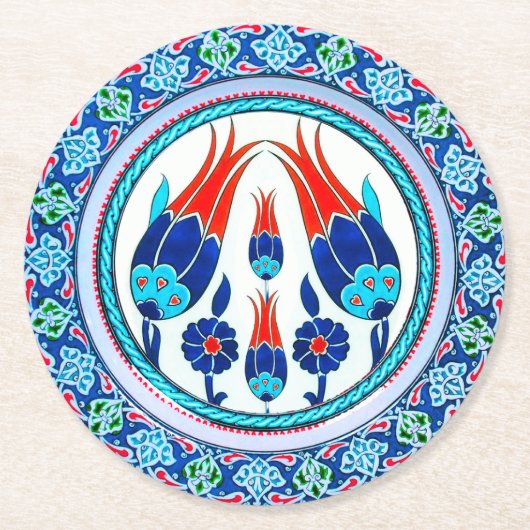 エレガント ラグジュアリー ペーパーコースター (正面)