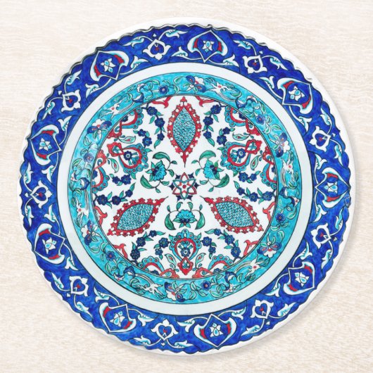 エレガント ラグジュアリー ペーパーコースター (正面)