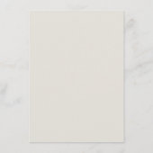 エレガント&ラモダンイトセージ緑の結婚詳細 エンクロージャーカード (裏面)