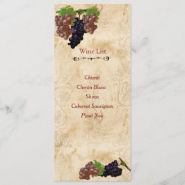 エレガント,ヴィンテージ紙,カスタムワインリスト