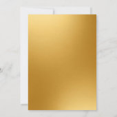 エレガント ヴィンテージ ウェディング インビテーション カード – オーナメント F (裏面)